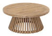 MUST Living Ronde Salontafel Lily Teakhout, Ø75cm - NATUREL