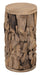 MUST Living Ronde Bijzettafel Spice Teakwortel, Ø30cm - NATUREL