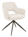 MUST Living Draaibare Eetkamerstoel DiCaprio Donna-stof - Natural