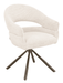 MUST Living Draaibare Eetkamerstoel Clooney Donna-stof - Natural