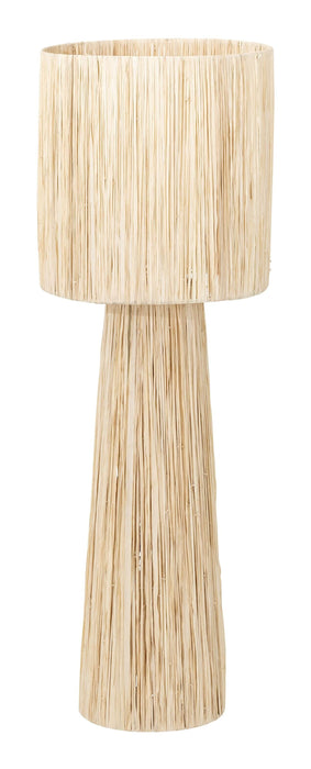 MUST Living Vloerlamp Marbella Palmblad, 120cm hoog - NATUREL
