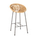 Bloomingville Barkruk Yonne Rotan (zithoogte 72cm) - Naturel