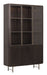 DTP Home Vitrinekast Maroon Mahoniehout, 210 x 130cm - Bruin