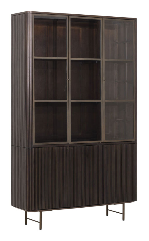 DTP Home Vitrinekast Maroon Mahoniehout, 210 x 130cm - Bruin