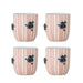 Bloomingville Mok Carry Set van 4 stuks - Roze