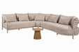 4 Seasons Outdoor Mykonos/Fungo 45 cm hoek loungeset 4-delig