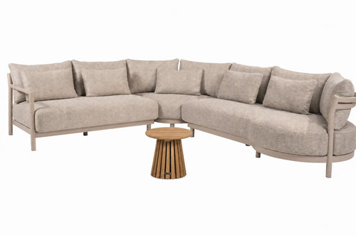 4 Seasons Outdoor Mykonos/Fungo 45 cm hoek loungeset 4-delig