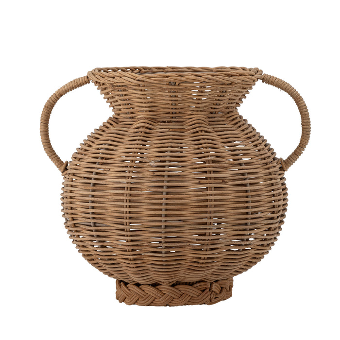 Bloomingville Vaas Uni Rotan, 25cm hoog - Naturel