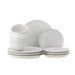 Bloomingville Serviesset Addison Set van 12 stuks - Wit