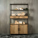 Tower Living Wandkast Luna Eiken, 200 x 115cm - Bruin