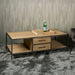 Tower Living Salontafel Luna Eiken, 135 x 75cm - Bruin