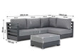 Santika Phantom hoek loungeset 5-delig - 13855