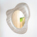 By-Boo Organische Spiegel Muna Marmer, 47 x 40cm - Beige - Japandi
