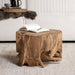 MUST Living Salontafel Buddy Teakhout, 50cm - Bruin