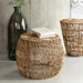 MUST Living Ronde Bijzettafel Cala Gracio Abaca, 44cm - Naturel