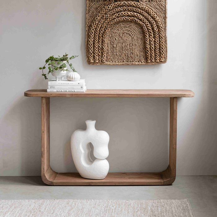 MUST Living Side-table Vico Teakhout, 140cm - Bruin