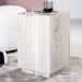 Eleonora Bijzettafel Vince Marmer, 30 x 30cm - Beige - Vierkant