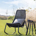WOOOD Outdoor Schommelstoel Tom Rattan - Zwart