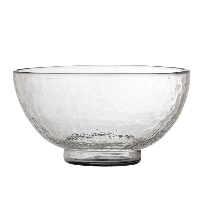 Bloomingville Schaal Taro Glas, 28cm - Transparant