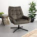 Sohome Draaifauteuil Nela Velvet - Dark Green - ThatLyfeStyle