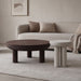 Brix Ronde Salontafel Niko & Jez, Set van 2 stuks - Roodbruin / Off-white