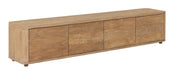 DTP Home TV-meubel Nova Teakhout, 210cm - NATUREL