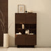 Kave Home Opbergkast Norlen Walnootfineer, 163 x 100cm - Bruin
