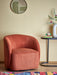 Bloomingville Draaifauteuil Pradi Fluweel - Oranje
