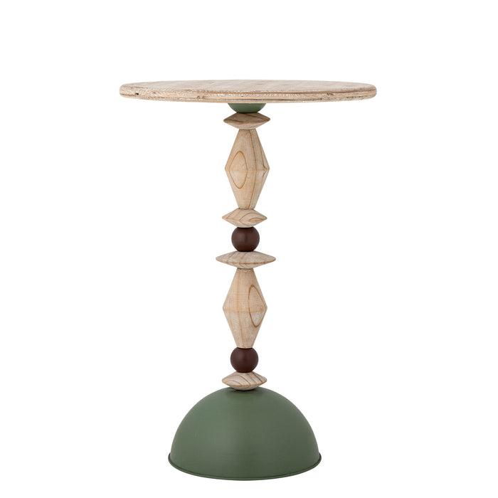 Bloomingville Ronde Bijzettafel Mannelli 40cm - Groen