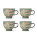 Bloomingville Mok Rosalynde Set van 4 stuks - Groen