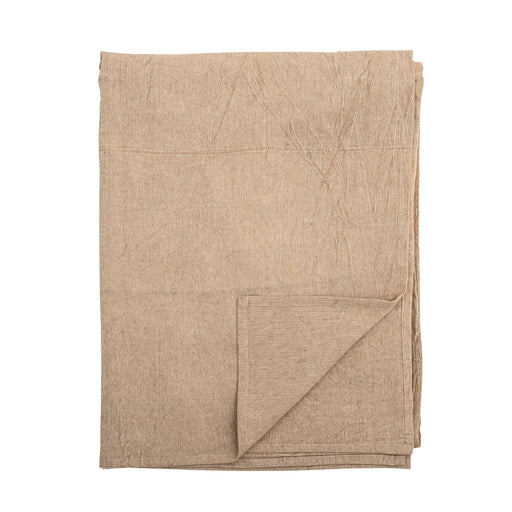 Bloomingville Tafelkleed Terni Linnenmix, 200 x 150cm - Naturel - ThatLyfeStyle