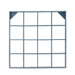 Bloomingville Wandrek Bekka 70 x 70cm - Blauw