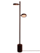 GOOD&MOJO Vloerlamp Okinawa Essenhout, 2-lamps - Bruin