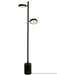 GOOD&MOJO Vloerlamp Okinawa Essenhout, 2-lamps - Groen