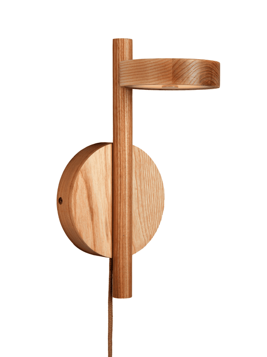 GOOD&MOJO Wandlamp Okinawa Essenhout - Naturel