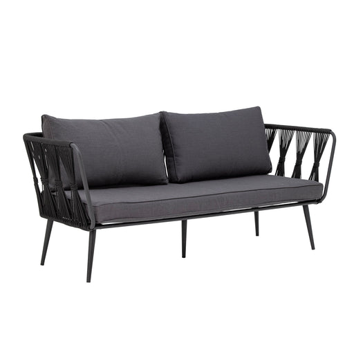 Bloomingville Tuinbank Pavone 174cm - Zwart - ThatLyfeStyle