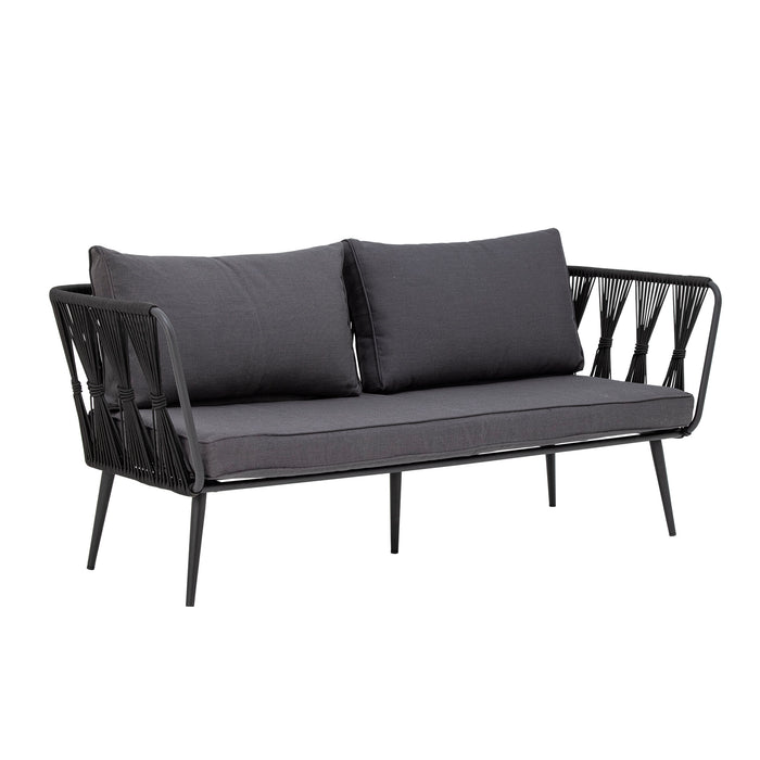 Bloomingville Tuinbank Pavone 174cm - Zwart