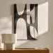 Kave Home Schilderij Onure 90 x 60cm - Zwart - ThatLyfeStyle