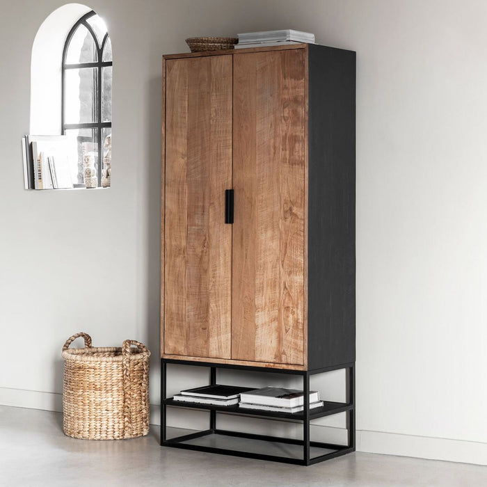 DTP Home Opbergkast Cosmo Teakhout, 180 x 80cm - Naturel