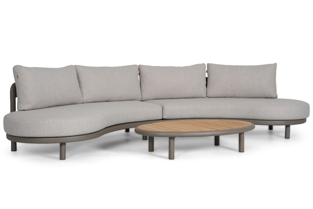 Santika Wave hoek loungeset 3-delig - 25994