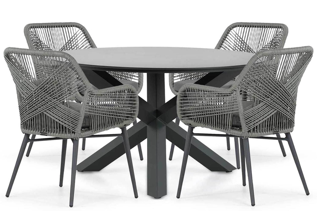 Lifestyle Advance/Orino 130 cm dining tuinset 5-delig - 21607