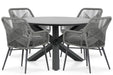 Lifestyle Advance/Orino 130 cm dining tuinset 5-delig - 21607