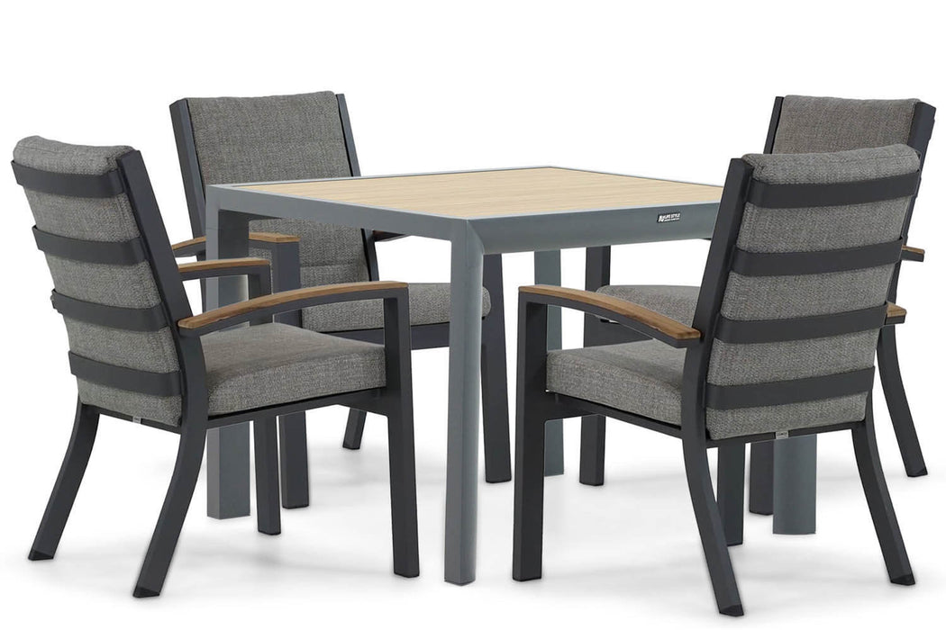 Osmen Midura/Borello 100 cm dining tuinset 5-delig