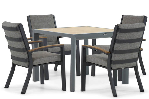 Osmen Midura/Borello 100 cm dining tuinset 5-delig