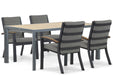 Osmen Midura/Borello 180 cm dining tuinset 5-delig