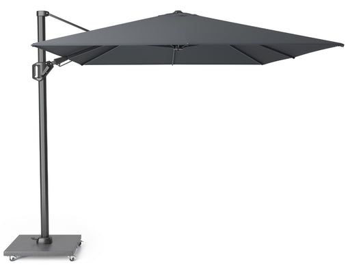Platinum Challenger zweefparasol 3.5x2.6 m T2 (excl. voet) antraciet