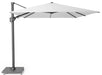Platinum Challenger zweefparasol 3.5x2.6 m T2 (excl. voet) Wit