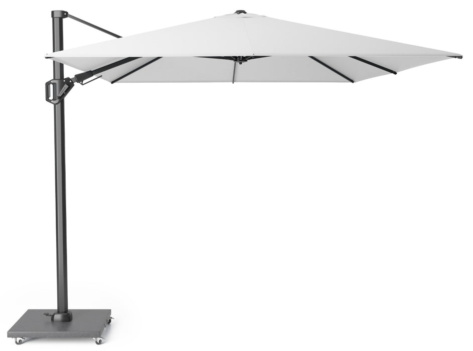 Platinum Challenger zweefparasol 3.5x2.6 m T2 (excl. voet) Wit