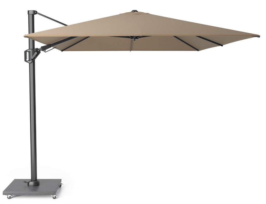 Platinum Challenger zweefparasol 3.5x2.6 m T2 (excl. voet) Taupe