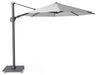 Platinum Challenger zweefparasol 3.5m T2 (excl. voet) licht grijs